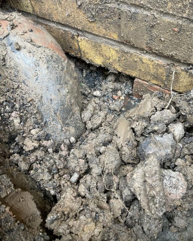 rat hole in Leicestershire property